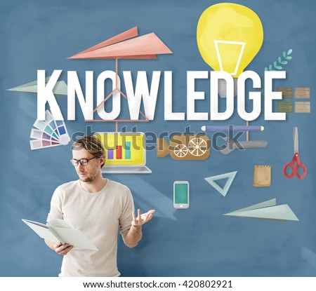 Knowledge School Course Degree Graphics Concept