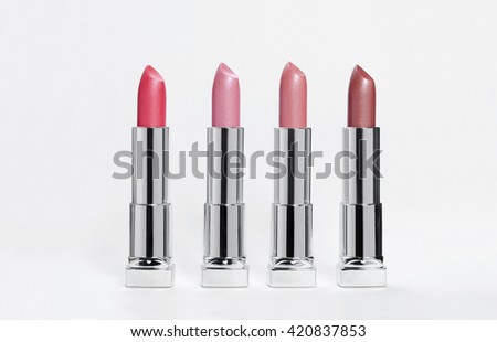 lipstick on a light background