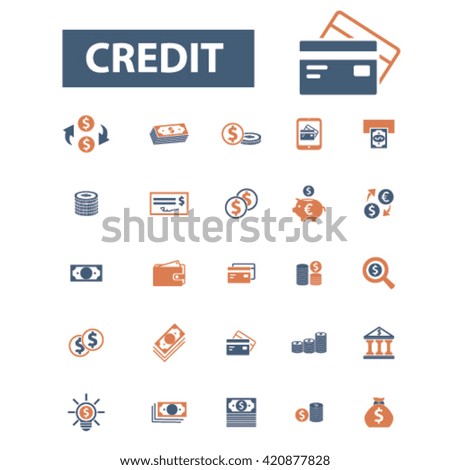 credit icons