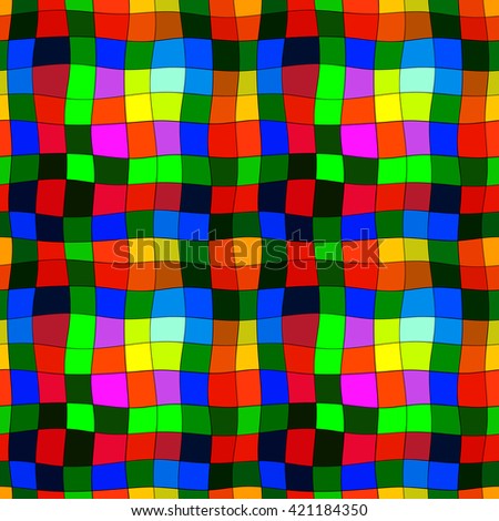 Colorful geometric pattern.
