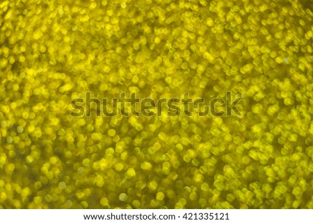 Yellow glitter sparkle background