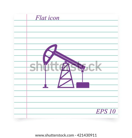 Oil pump icon.