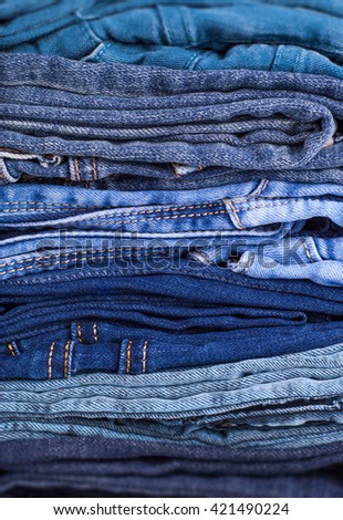 jeans as a background or texture