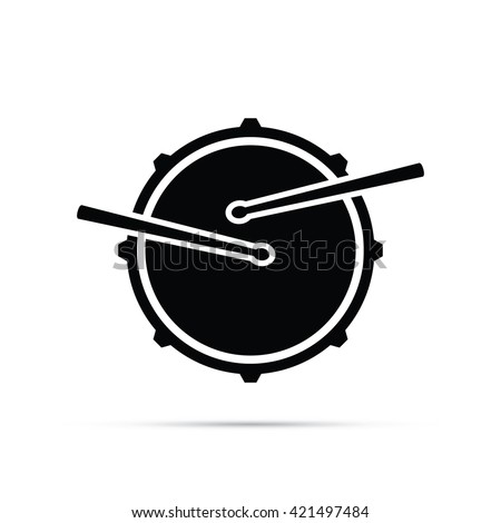 Snare Drum Icon Royalty-Free Stock Photo #421497484
