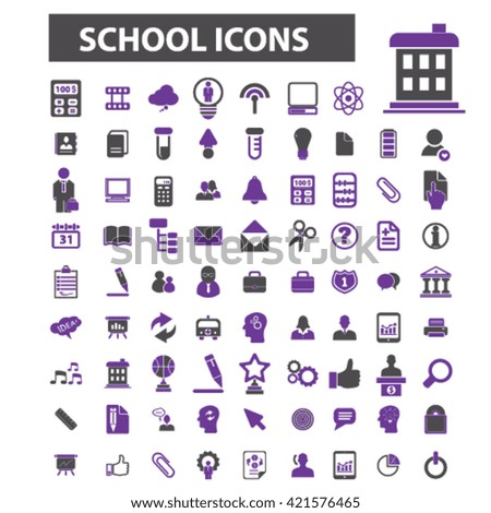 school icons
