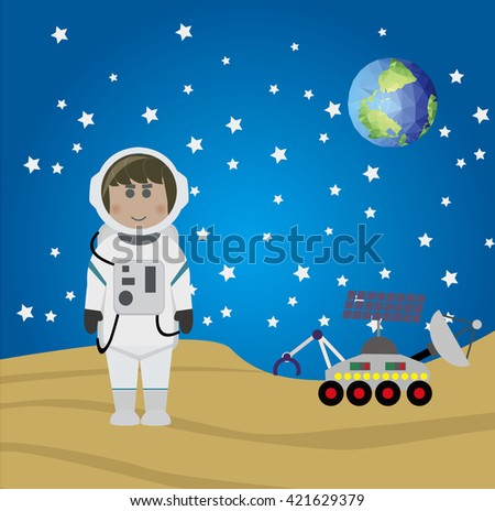 astronaut and universe
