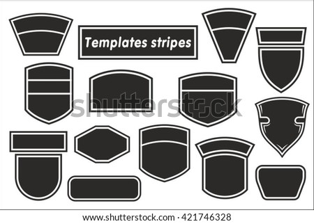 A set of templates for stripes