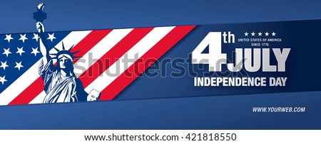 fourth of july independence day of the usa Royalty-Free Stock Photo #421818550