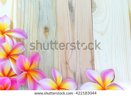 Beautiful  flowers on wooden background.Festive greeting card:Close up,select focus with shallow depth of field:ideal use for background.