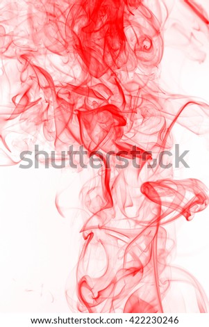 Abstract art. Yellow smoke hookah on a black background. Inhalation. The steam generator. The concept of poison gas.