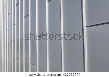 metal surface with texture and structure