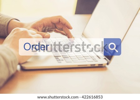 SEARCH WEBSITE INTERNET SEARCHING ORDER CONCEPT