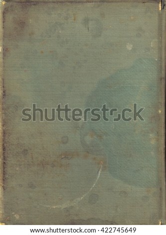Blank old book cover. 