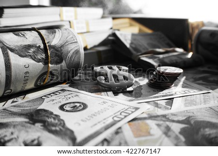 Money Black & White Stock Photo High Quality 