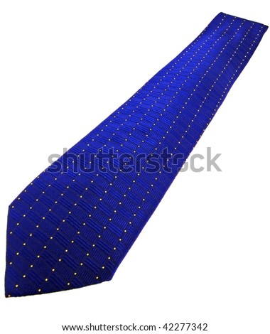 business fashion isolated new necktie on white background