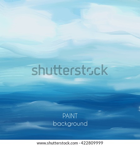 Abstract oil painting texture. Hand drawn paint brushes background. Pastel color palette.