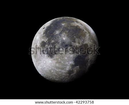 High Resolution picture of a full moon