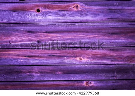 Old color wooden wall background. Wall of old wooden planks