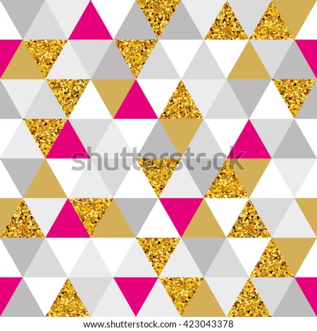 Geometric gold marble seamless pattern background. Color abstract texture for flyer, poster, marketing, card, banner, web header. Sale, advertising, pack. Colorful backdrop, shopping marketing.