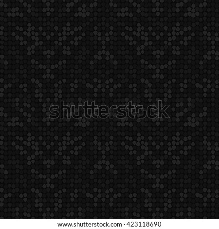 Snake Scales. Texture Of Night Camouflage.
Seamless pattern.
