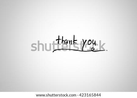 thank you. text graphic thank you, black and white. handwriting character. Focus exclusively on. handwriting font thank you. 