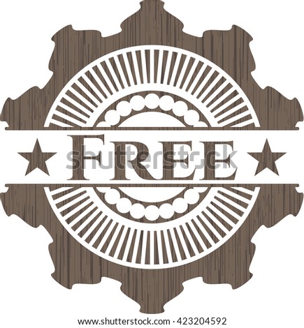 Free wood emblem