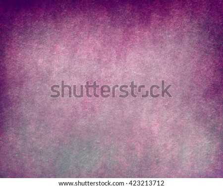 abstract pink background or purple paper with bright center spotlight and black vignette border frame with vintage grunge background texture pink paper layout design of light colorful graphic art