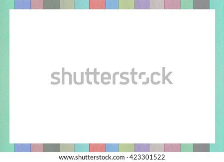 pastel colorful frame 