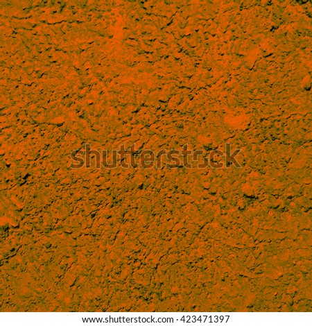 Orange concrete wall abstract background