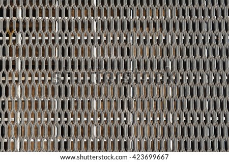 sidewalk metal grate, texture, pattern
