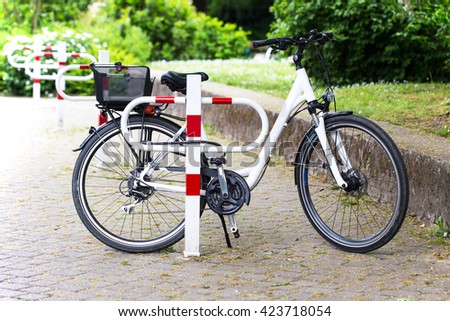 Bike on the bike Parking, Germany