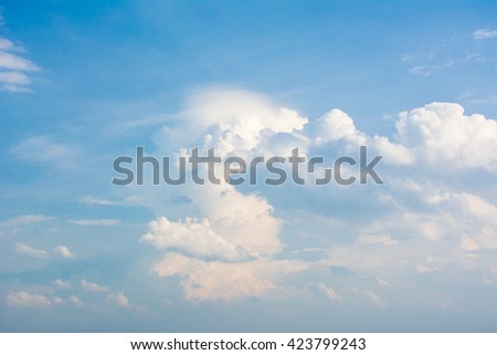 blue sky for background and powerpoint
