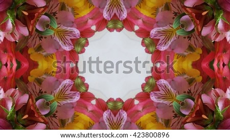 kaleidoscope flower 