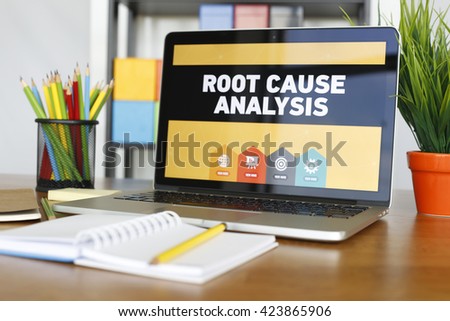 Root Cause Analysis Royalty-Free Stock Photo #423865906