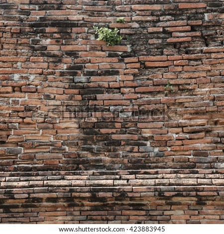 temple brick wall
