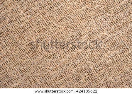 Texture of the old burlap 
