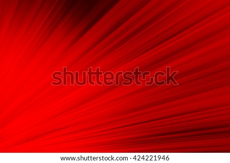 Red background, Shining rays of light, Shiny sunbeams, Bright sunbeams on red background, Abstract bright background