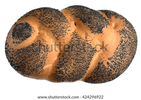 Wheat loaf with poppy seeds