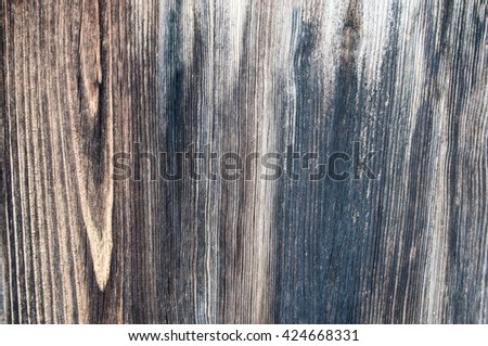 Close-up of bright pink and red painted wooden planks