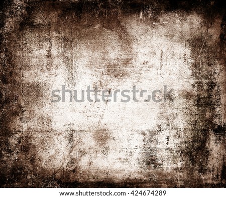 Brown Grunge Scratched Texture Background