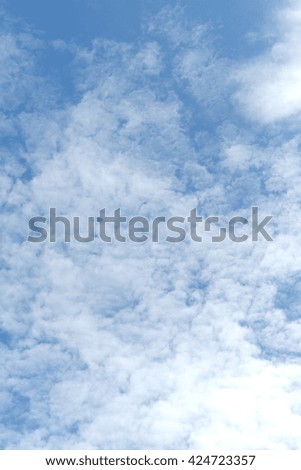 Sky and cloud background use for a background in a picture