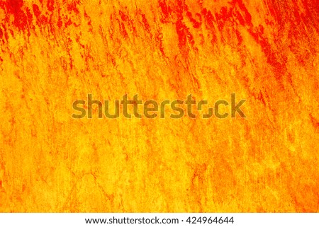 abstract orange grunge wall background