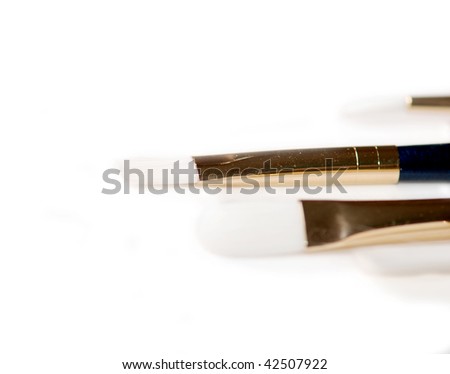  art brushes isolated on white background