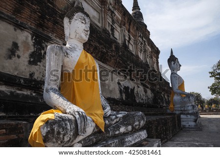 Buddha statue, Ayutthaya, Thailand