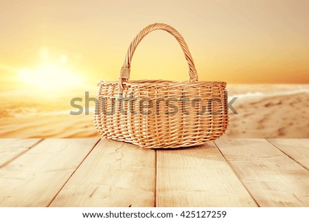brown basket 