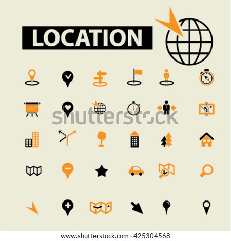 location icons
