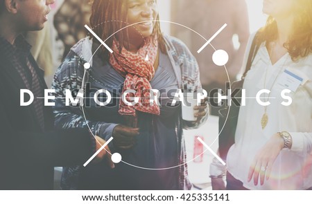 Demographics Demography Population Society People Concept Royalty-Free Stock Photo #425335141