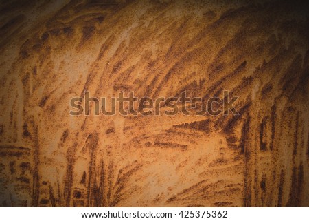 pattern ornamental. Pale colors.Selective focus. old red brick wall. Can be used as a backdrop, background, texture, screen saver in a variety of image editors, as the logo as for web site