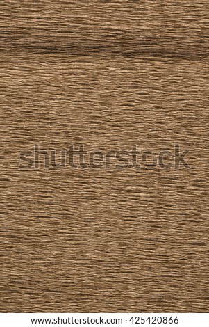 Wrinkled brown paper