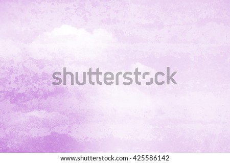 Pastel cloud and sky with gradient filter on rough texture, unfocused